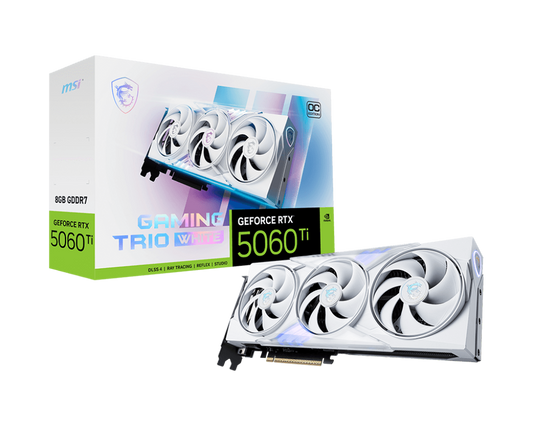 GeForce RTX™ 5060 Ti 8G GAMING TRIO OC BLANCO