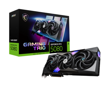 GeForce RTX™ 5080 16G GAMING TRIO OC