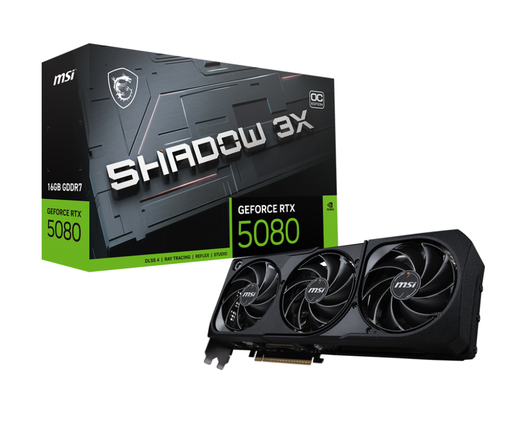 GeForce RTX™ 5080 16G SHADOW 3X OC