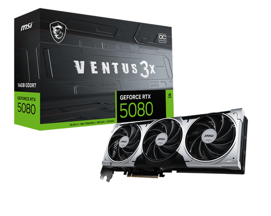 GeForce RTX™ 5080 16G VENTUS 3X OC PLUS
